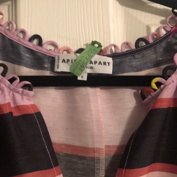 Apiece Apart ‘Nova’ Striped Blouse - Picture 6 of 8